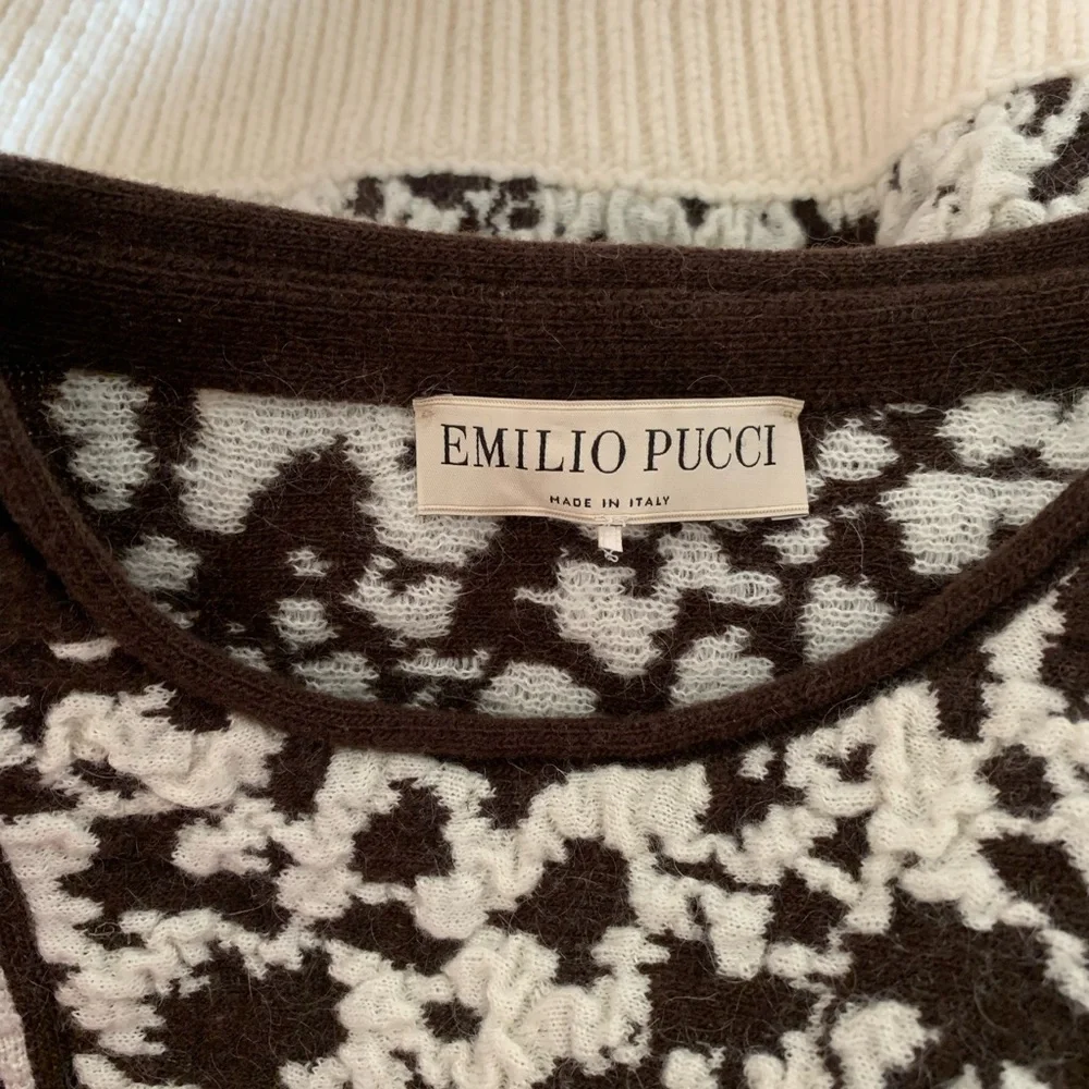 New Emilio pucci thick knit pullover